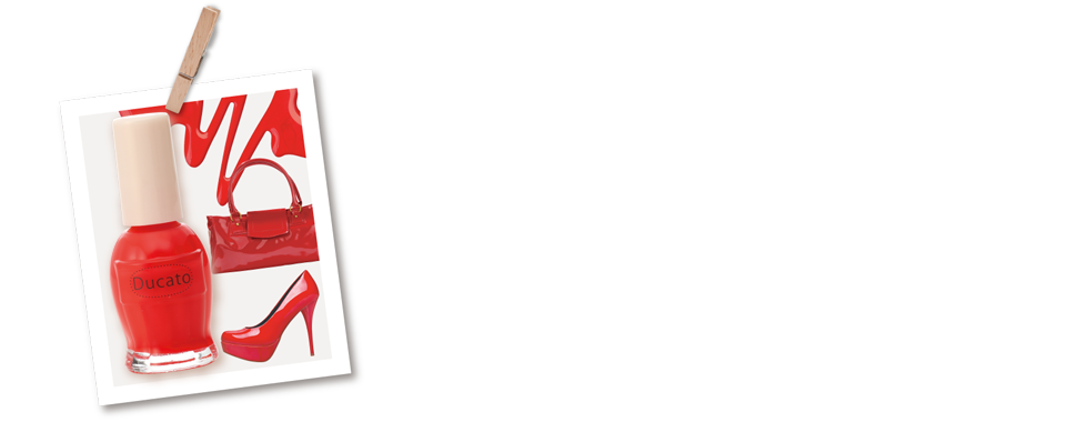 ナチュラルネイルカラーn 53 ペイズリーレッド 廃番 デュカート