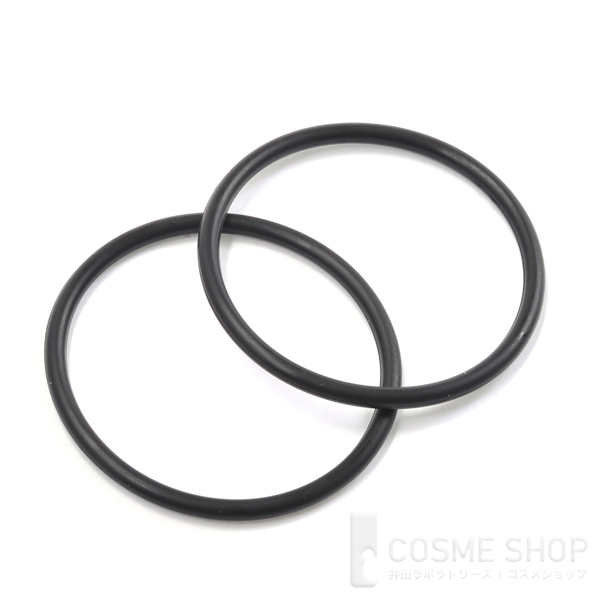 シリコンヘアゴム 2p ブラック マペペ